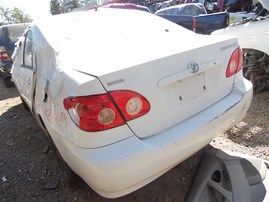 2005 Toyota Corolla White 1.8L AT #Z22934